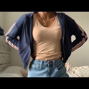 Aeropostale rainbow pattern hoodie